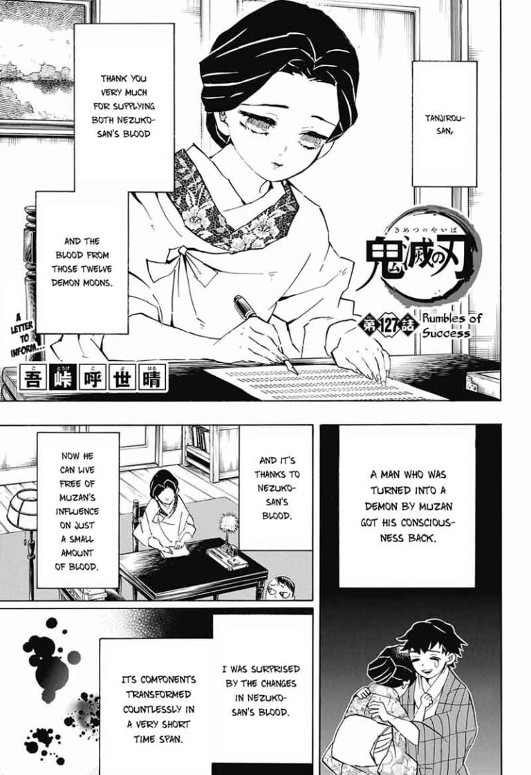 Demon Slayer Manga Chapter 127
