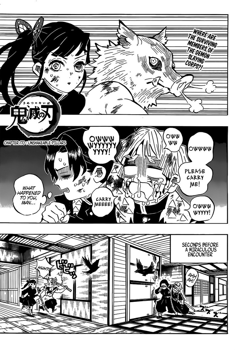 Demon Slayer Chapter 170 - Page
