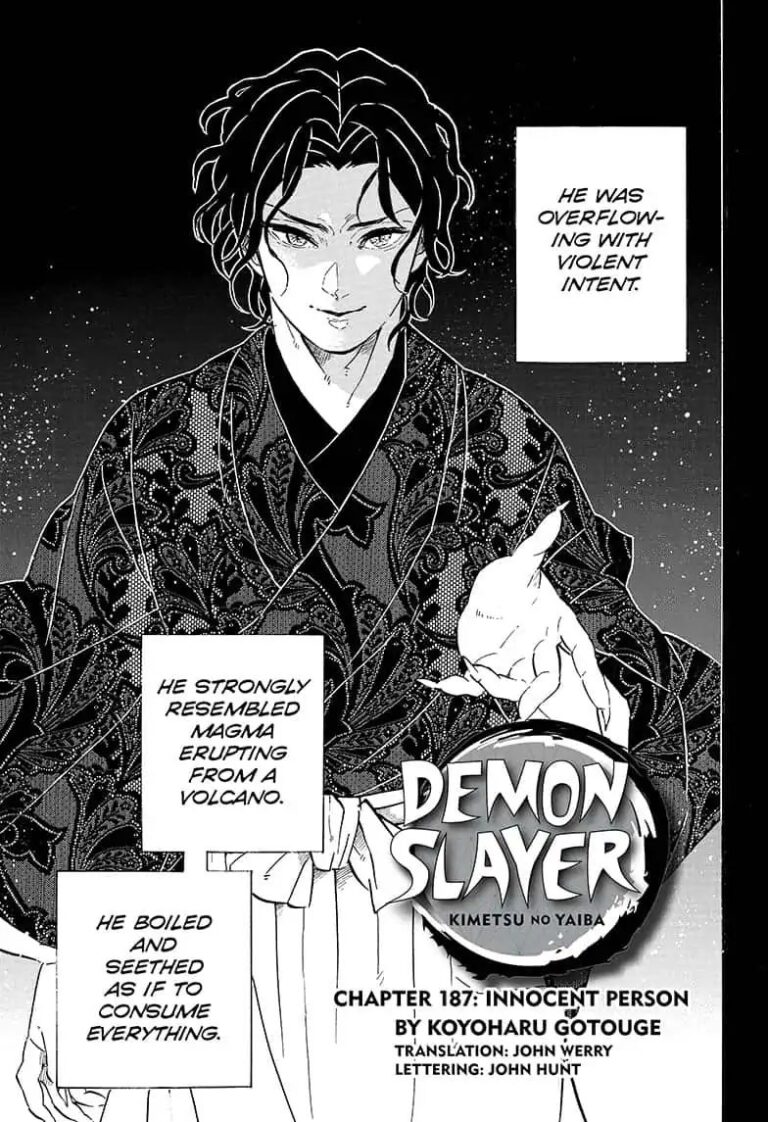 Demon Slayer Manga Chapter 187