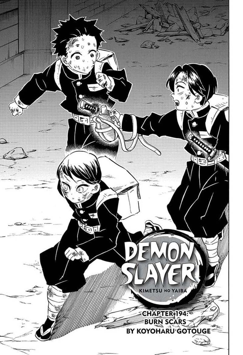 Demon Slayer Chapter 194 - Page