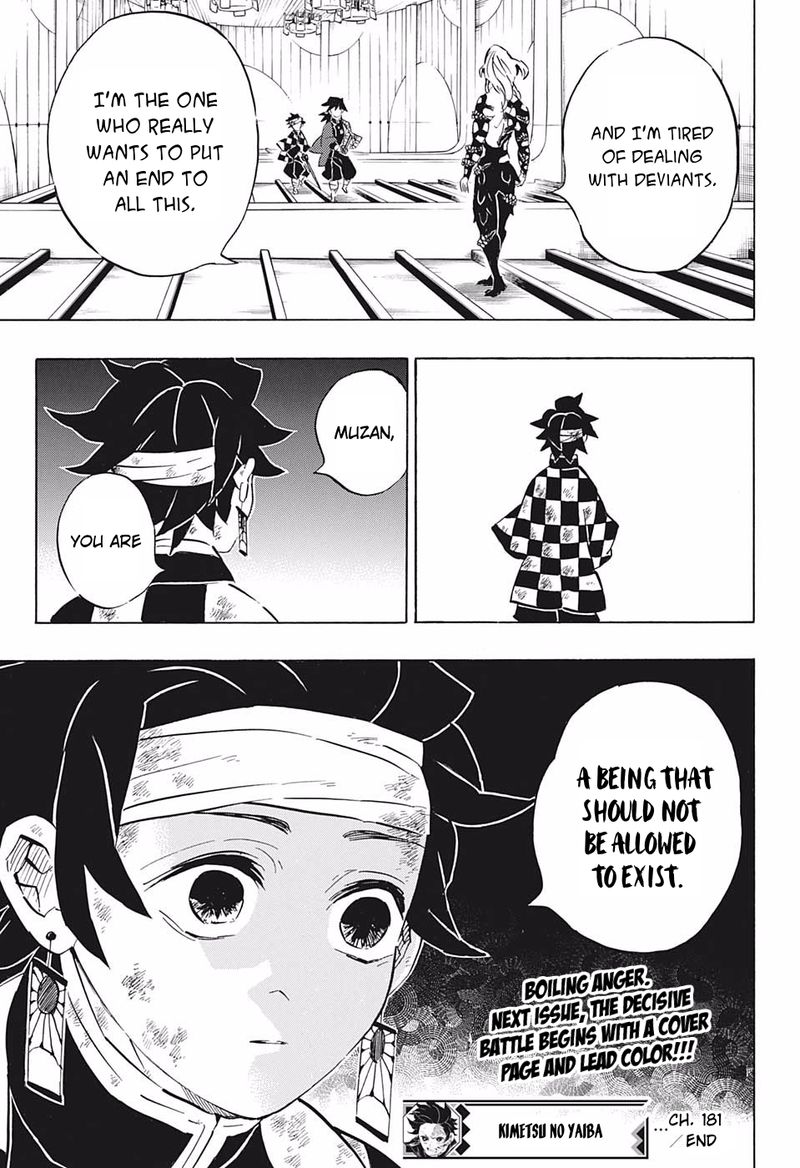 Demon Slayer Chapter 181 - Page